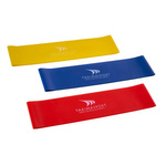 Guma fitness – zestaw 3 gum do ćwiczeń oporowych, treningu siłowego i rehabilitacji