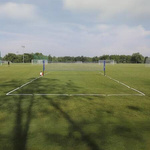 Taśma do wyznaczania pola gry do siatkonogi – żółta, 54 m