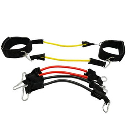 Zestaw gum treningowych META 2000502520 – 3 poziomy oporu, idealny dodatek treningowy do piłki nożnej i innych dyscyplin sportowych