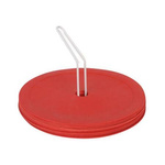 Maty znakujące 25cm czerwone + stojak