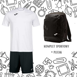 Zestaw szkolny JOMA - odzież do ćwiczeń dla uczniów z plecakiem Team czarnym