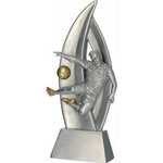 Statuetka TF RP6004 strzelec srebro H18