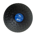 Piłka lekarska Yakima Slam Ball PRO 9 kg – czarna, 25 cm