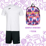 Zestaw szkolny JOMA koszulka, spodenki i plecak – strój sportowy z nowoczesnym plecakiem