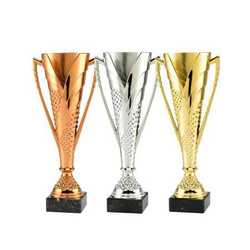 Zestaw pucharów BI ET.448B H36 – trofea w złotym, srebrnym i brązowym kolorze