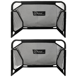 Zestaw 2x bramka META 120x80cm 2001250150 – komplet solidnych bramek do treningu na każdym poziomie