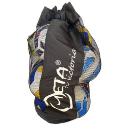 Worek na piłki META 1912150210 (10-12) – worek do przenoszenia i przechowywania 10-12 piłek piłkarskich i innych sportów