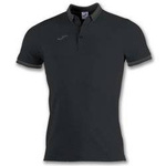 Koszulka polo Joma Bali II 100748.100 czarna - klasyczny styl piłkarski