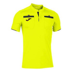 Koszulka sędziowska Joma Respect II 101299.061 - neonowo-żółta, kieszenie na rzep, lekka, oddychająca