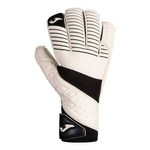 Rękawice bramkarskie Joma Area19 400422.201 lateksowa powłoka, wzór chevron, ergonomiczny krój, technologia antypoślizgowa, biało-czarny design