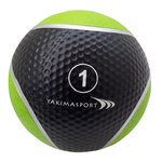 Piłka lekarska 1 kg – gumowa piłka treningowa do ćwiczeń siłowych, obwodowych i rehabilitacyjnych