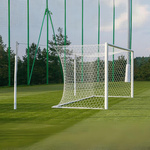 Profesjonalna siatka na bramkę piłkarską 7,32 x 2,44 m – bezwęzłowa siatka z splotem plaster miodu 4mm do montażu na odciągach