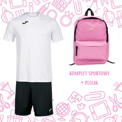 Zestaw szkolny JOMA – zestaw na WF z różowym plecakiem Joma Metaverse