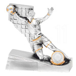 Statuetka GT RF1444 H15 bramkarz srebrny