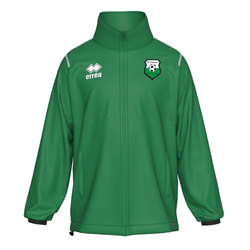 Ortalion POLONEZ WARSZAWA zielony - kurtka przeciwdeszczowa z herbem żakardowym