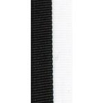 Wstążka BI 10mm V8.ZW-WI – elegancka czarno-biała wstążka do medali