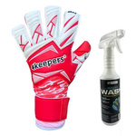 Rękawice 4Keepers Force V4.25 HNC z płynem do czyszczenia - pianka New Basic Grip, krój Hybrid