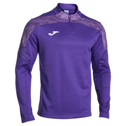Bluza JOMA CHAMPIONSHIP VIII 104217.550 - fioletowa bluza z krótkim suwakiem