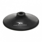 Podstawka pod laskę treningową gumowa Yakima – wytrzymała podstawka antywietrzna do lasek 25 mm, idealna na Orliku i hali sportowej