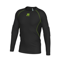 Koszulka bramkarska Erreà Izor GM2G0L08180 czarna – profesjonalna ochrona i komfort