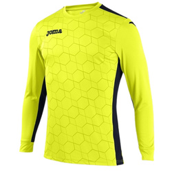 Koszulka bramkarska Joma Combi Derby 100522.061 - żółta, długi rękaw, MicroMesh, oddychający materiał, profesjonalny strój bramkarski