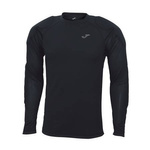 Koszulka bramkarska Joma Protection 100009.100 - czarna, długi rękaw, ochraniacze łokci i ramion, płaskie szwy, strój piłkarski