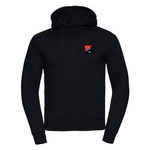 Bluza z kapturem VULCAN – bawełna, herb żakardowy, napis na plecach, personalizowana dla kibiców i zawodników