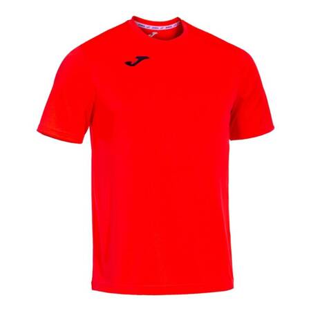 Koszulka piłkarska Joma Combi 100052.040 fluorescencyjny koralowy t-shirt sportowy