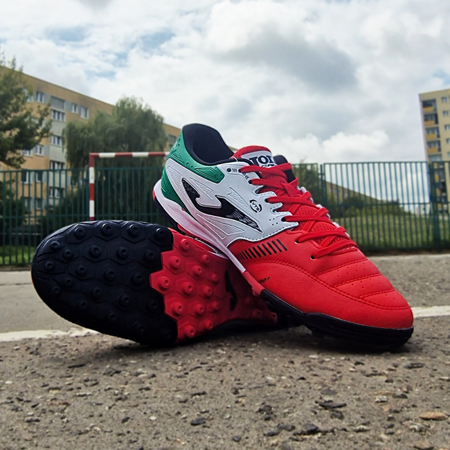 Buty Joma Cancha CANW2216TFC czerwone  buty sportowe wygodne i funkcjonalne wykonane z wysokiej jakości materiałów