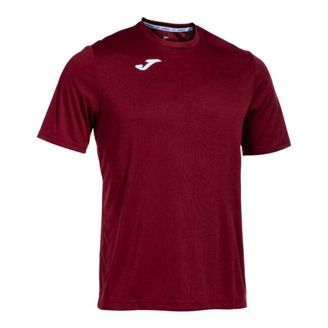 Koszulka piłkarska Joma Combi 100052.671 bordowy t-shirt sportowy