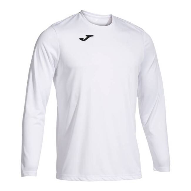 Koszulka piłkarska z długim rękawem Joma Combi 100092.200 biały t-shirt sportowy