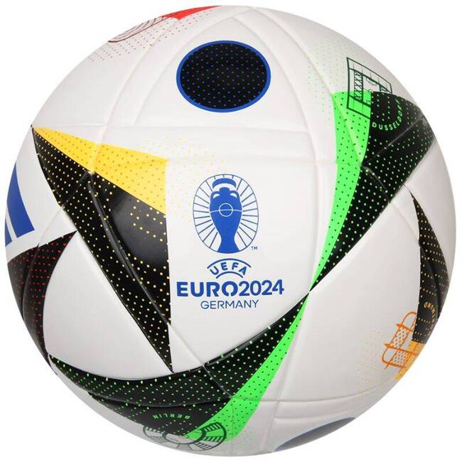 Piłka adidas EURO24 League J350 Fussballliebe IN9376 4 piłka dla młodzieży inspirowana turniejem EURO24