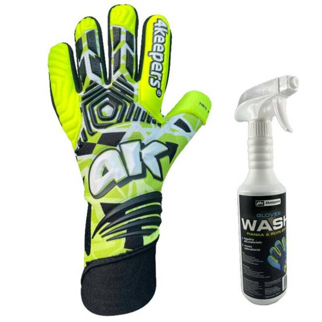 Rękawice 4KEEPERS NEO FOCUS NC JUNIOR + PŁYN DO CZYSZCZENIA GRATIS